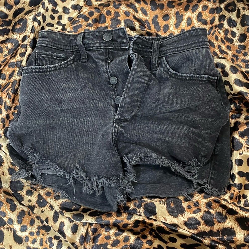 Hollister High Waisted Denim Shorts